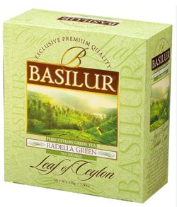 Чай зеленый  Basilur Leaf of Ceylon  RADELLA GREEN  100*1,5 г