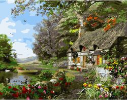 Картина по номерам 40x50 Утренние краски VA0445