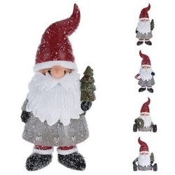 купить Новогодний декор Promstore 12799 Дед Мороз заснеженный стоящий 17cm/сидящий 13cm в Кишинёве 