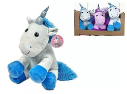 cumpără Jucărie de pluș Promstore 52482 Jucarie de plus Unicorn 30cm (în asortiment) în Chișinău 