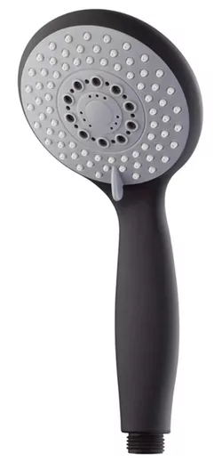 купить Душевая лейка Bisk 05355 Cap de dus 3F (baza) negru в Кишинёве 