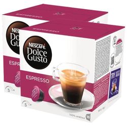 купить Кофе Nescafe Dolce Gusto Set 2 cutii Espresso 88g (16+16capsule) в Кишинёве 
