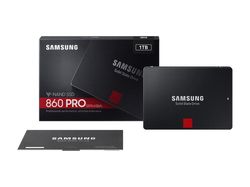 2.5" SATA SSD 1.0TB Samsung 860 PRO "MZ-76P1T0BW"