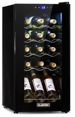 купить Холодильник винный Klarstein Shiraz 15 Slim Uno 10035025 (Black) в Кишинёве 