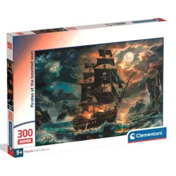 cumpără Puzzle Clementoni Puzzle 300 Piratii Marilor Bantuite (21738) în Chișinău 