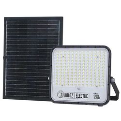 купить Прожектор Horoz 72575 TIGER PRO, cu panou solar, 100W, 6400K, 1100Lm (0PRJ-068-012-2100-010) в Кишинёве 
