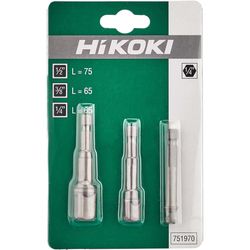 cumpără Set de tubulare, bite, duze Hitachi-Hikoki 751970 Set 3 adaptoare pentru chei tubulare 1/4-3/8-1/2 în Chișinău 