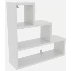 купить Полка декоративная Trendy Piramit-Alb 62x62x18cm (GTR005409) в Кишинёве 