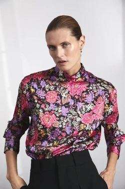 Блуза ZARA Цветочный принт 8431/156/330