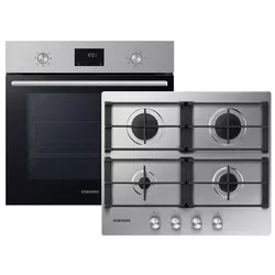 купить Духовой шкаф и варочная панель Samsung NV68A1110RS/WT + NA64H3010AS/WT в Кишинёве 