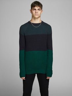 Трикотаж JACK&JONES Зеленый/Черный jack & jones 12161883