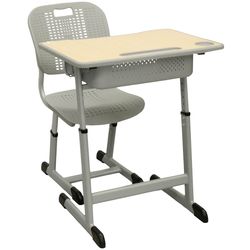 cumpără Set de mobilier pentru copii Deco Banca + scaun scolar A80-02 Wooden în Chișinău 