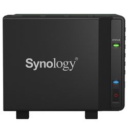 SYNOLOGY "DS419slim", 4-bay 2.5", Marvell Armada 2-core 1.33GHz, 512Mb, 2x1GbE