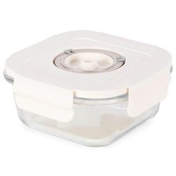 купить Контейнер для хранения пищи Bormioli Rocco 57736 Frigoverre Perla 0.5L, 14x14x6.4cm, sticla в Кишинёве 