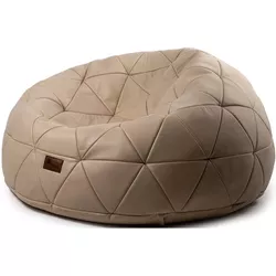 купить Кресло-мешок Because Royal Bej (140x140x50cm) в Кишинёве 