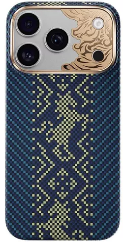 купить Чехол для смартфона Benks Knight Air C1 with kevlar iP18 Pro Max/17 Pro Max (Blue) в Кишинёве 