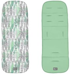 cumpără Accesorii pentru cărucior Kikka Boo 31108040086 Salteluta pentru carucior Leaves Mint în Chișinău 