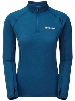 cumpără Îmbrăcăminte sport Montane Tricou dame Allez Micro Pull On Narwhal blue 38 (FAMPONARM09) în Chișinău 
