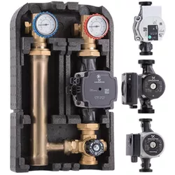 купить Насосная группа Barberi Grupuri de pompe cu reglare termostatica (Grundfos) DN 25 G 1 1/2 M - G 1 F в Кишинёве 