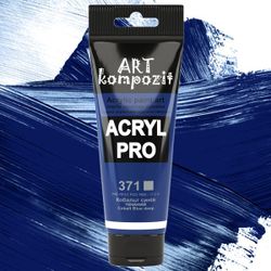 Краска акриловая Art Kompozit, (371) Кобальт синий тёмный 75 мл