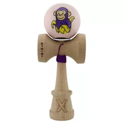 купить Активная игра Essa 164575 Kendama Super Sticky X Original, 7.5x6x18cm, Maimuță, roz в Кишинёве 