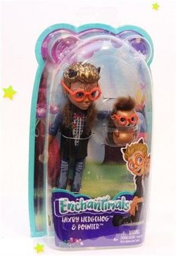 Кукла Enchantimals с питомцем - Хиксби Ёжик, 15 см, код FJJ22