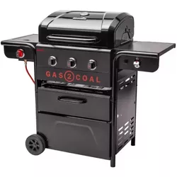 купить Мангал Char-Broil Gratar pe gaz&carbuni Gas2Coal 3 Burner Hybrid Special Edition 330 + Tava tigaie (140994) в Кишинёве 