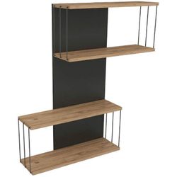 купить Полка декоративная Trendy Destan-Antracit, Pin 65x96x19cm (GTR005418) в Кишинёве 