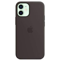 cumpără Husă pentru smartphone Apple iPhone 12 mini Silicone Case with MagSafe Black MHKX3 în Chișinău 