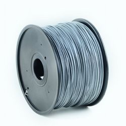 ABS 3 mm, Silver Filament, 1 kg, Gembird, 3DP-ABS3-01-S