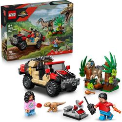 cumpără Set de construcție Lego 76972 Jurassic World Set de evadare Off-Road cu Raptor în Chișinău 