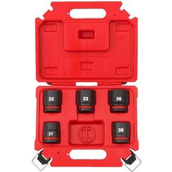 cumpără Set de tubulare, bite, duze Milwaukee 4932498751 Set de chei tubulare de impact scurte 1", 5buc în Chișinău 