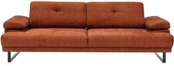 купить Диван Trendy Mustang Portocaliu 99x83x239cm, extensibila (3 locuri) в Кишинёве 