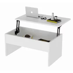 купить Журнальный столик Hanah Home Akilli White в Кишинёве 