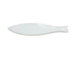 Блюдо для рыбы 37cm Gourmet, фарфор, белое