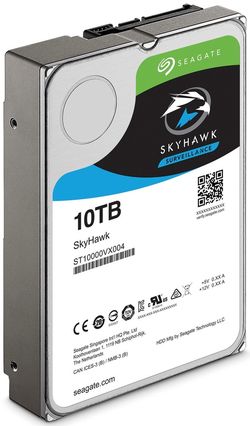 10.0TB-SATA- 256MB Seagate  " SkyHawk Surveillance