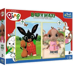 купить Головоломка Trefl R25H /18 (43002) 2x10 Baby Maxi Кролик Бинг в Кишинёве 