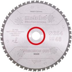 cumpără Disc de tăiere Metabo 628221000 Panza ferastrau circular Precision CUT pt lemn HW/CT 254x30, 48WZ 5neg în Chișinău 