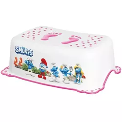 cumpără Înălțător pentru bebeluși Maltex Treapta (2comp) The Smurfs White/Pink în Chișinău 