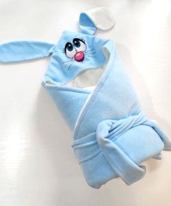Конвертик с уголком 90*90 см with Blue Rabbit