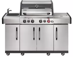 купить Мангал Enders Gratar pe gaz Kansas II Pro 4 SIK Profi Turbo Bucatarie (871433) в Кишинёве 