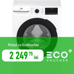 купить Стиральная машина с фронтальной загрузкой Beko BM3WFSU49415WB в Кишинёве 