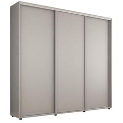 купить Шкаф Mobildor-Lux Compact uși glisante PAL (250x45x230H cm) Grey в Кишинёве 