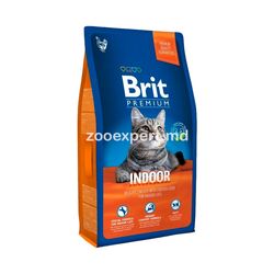 Brit Premium Cat Indoor с курицей 1 kg (развес)