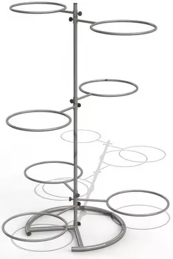 купить Гантель Copfer 5529 Стойка для 7 фитболов PTP570 в Кишинёве 