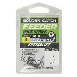 Крючки Golden Catch Feeder Nr8, 12шт