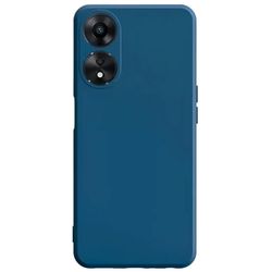 купить Чехол для смартфона Helmet Liquid Silicone Oppo A98, Blue в Кишинёве 