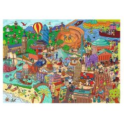 купить Пазл Trefl 37481 Puzzle 500. Spy Guy Lost Items: Europe в Кишинёве 