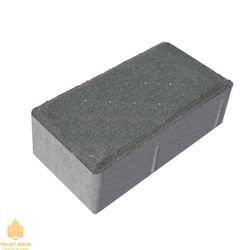Tротуарная плиткa кирпич 20 х 10 х 4 см, серая