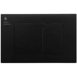 cumpără Buton rezervor WC Hydro S 001D, Negru Mat în Chișinău 
